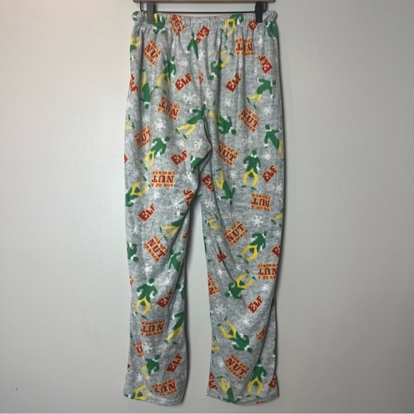 Elf Fleece “Son of a Nutcracker” Pajama Pants Men’s Medium - Picture 2 of 6